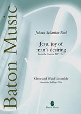Jesu, Joy of Man's Desiring Concert Band sheet music cover